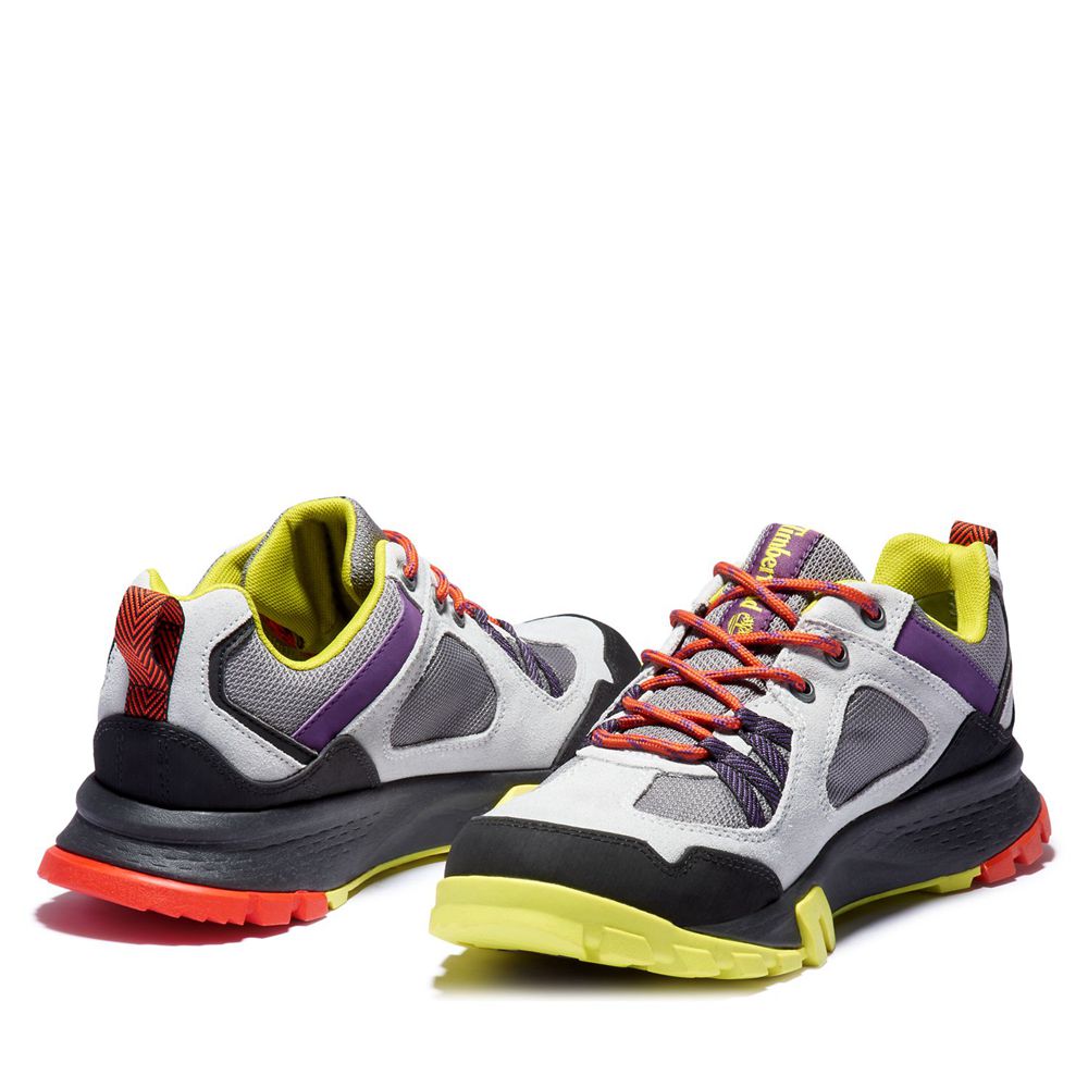 Bota Hiker Masculino - Timberland Garrison Trail Impermeavel Baixo - OVYHS7845 - Cinzentas/Pretas